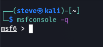 msfconsole-q